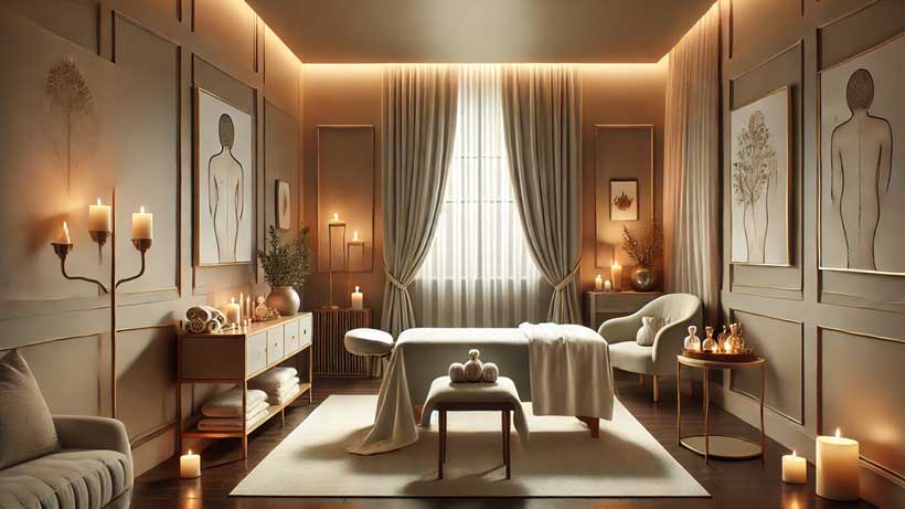 Unlock the Incredible Benefits of Massage Therapy | a room with a table and chairs