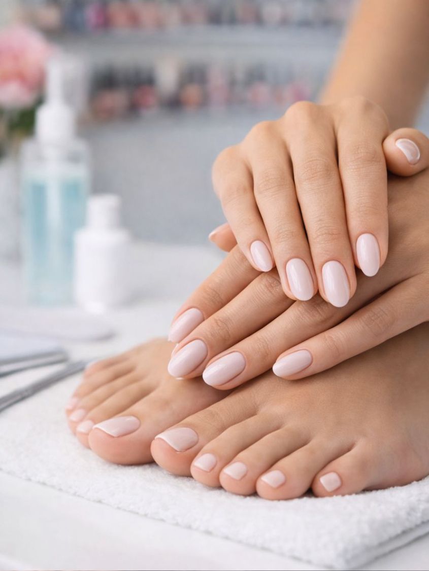 Perfect nails, every time. Whether you want classic elegance or trendy nail art, our services will leave your hands and feet looking stunning