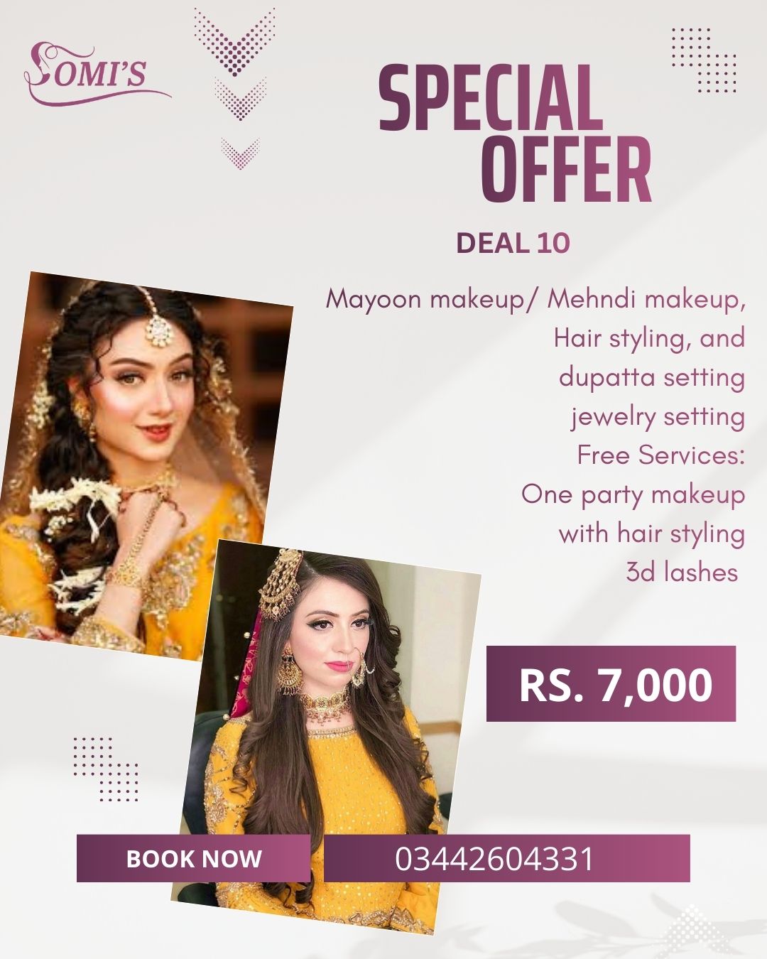 10 - Somi's Glamour Beauty Salon in Mehmoodabad