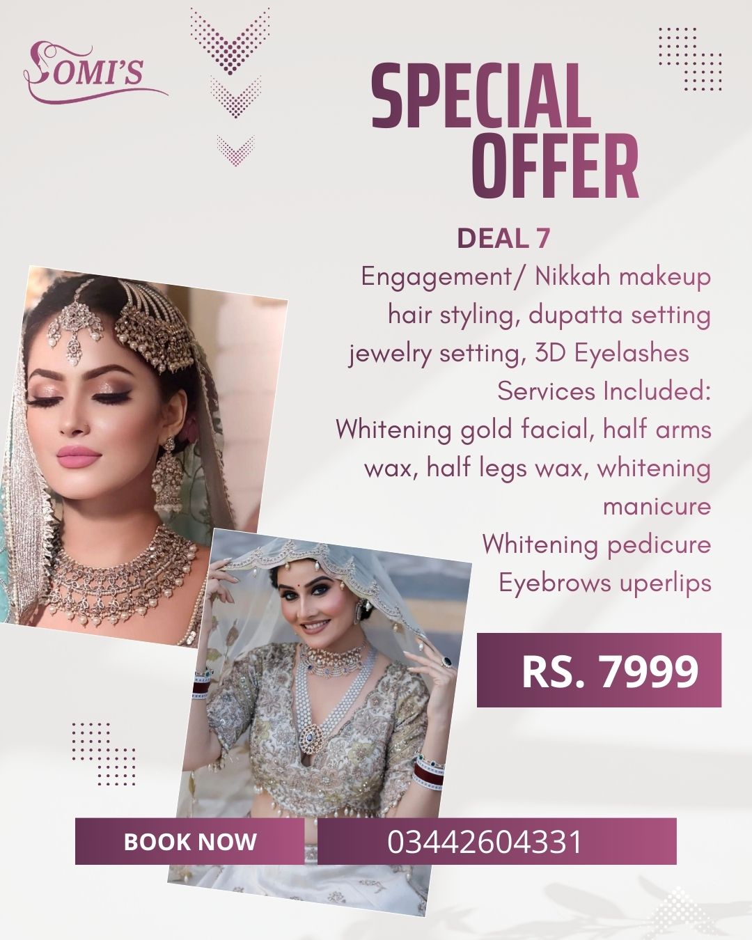 7 - Somi's Glamour Beauty Salon in Mehmoodabad